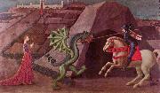 paolo uccello The Princess and the Dragon, oil on canvas